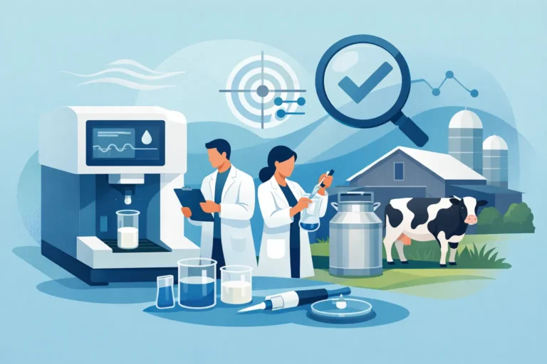 Milk analyser calibration solutions explained