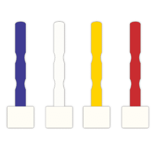 CleanTrust Sponge Stick Environmental Swab 5 X 20pcs - 100swabs