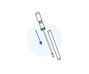 Remove swab from tube