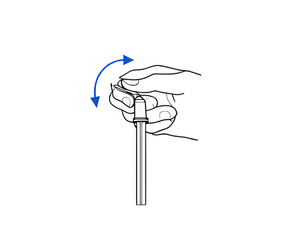 Break swab tip