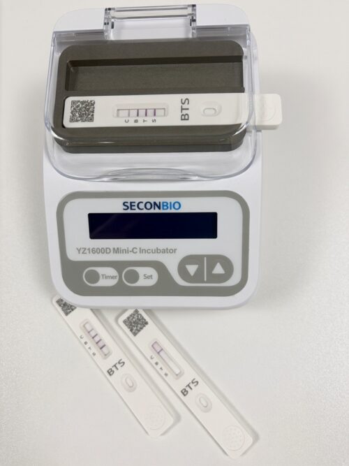 AccFAST BTS 2 Channel Incubator 5min Visual Read Test