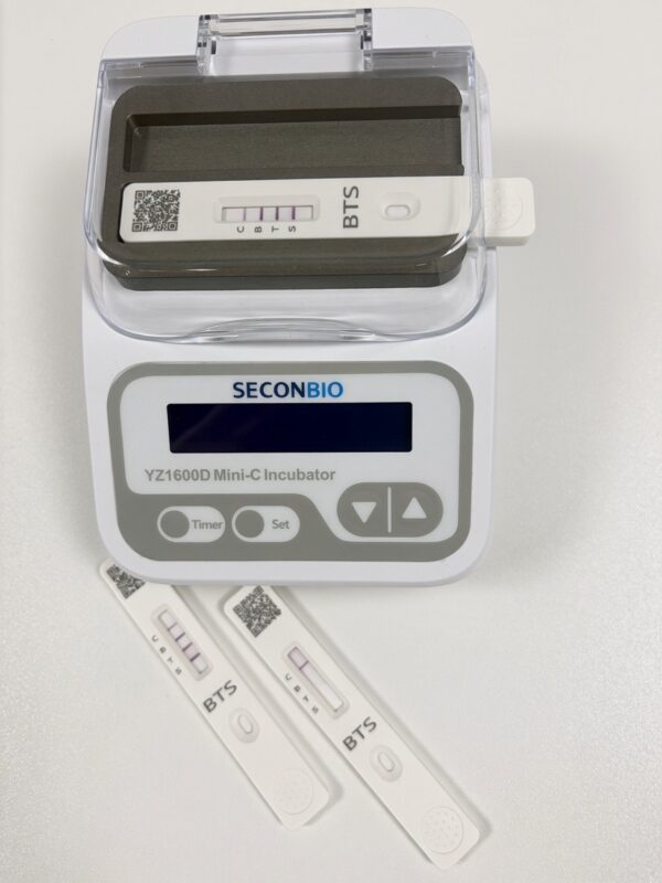 AccFAST BTS 2 Channel Incubator 5min Visual Read Test