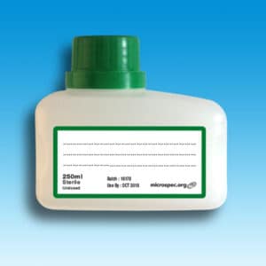 Sample Bottles 250ml -Sterile Green cap - Undosed with label Box of 140