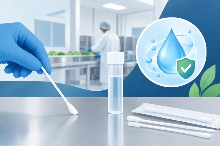 ATP Rinse Water Swabs for Hygiene Control